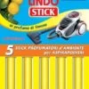 PROFUMATORI D'AMBIENTE PER ASPIRAPOLVERI 5 STICKS