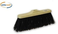 SCOPA INDUSTRIALE MANICO LEGNO NON PIUMATA