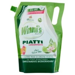 WINNI S PIATTI CONCENTRATO 1000ML LIME E FIOR DI MELA