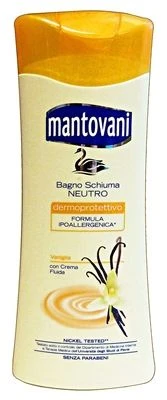 MANTOVANI BAGNOSCHIUMA 400ML VANIGLIA