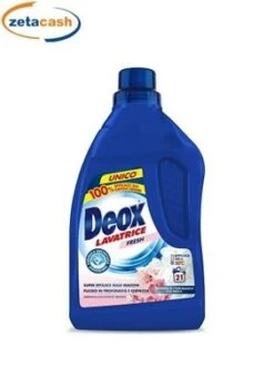 DETERSIVO LAVATRICE FIORI BIANCHI E DI PESCO 21 LAVAGGI DEOX