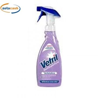 VETRIL SPRAY 650ML PER VETRI E MULTIUSO BASE BLU CON AMMONIACA