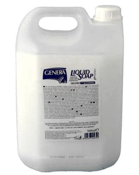 SAPONE LIQUIDO EMOLLIENTE 5 LITRI NEUTRO CON GLICERINA