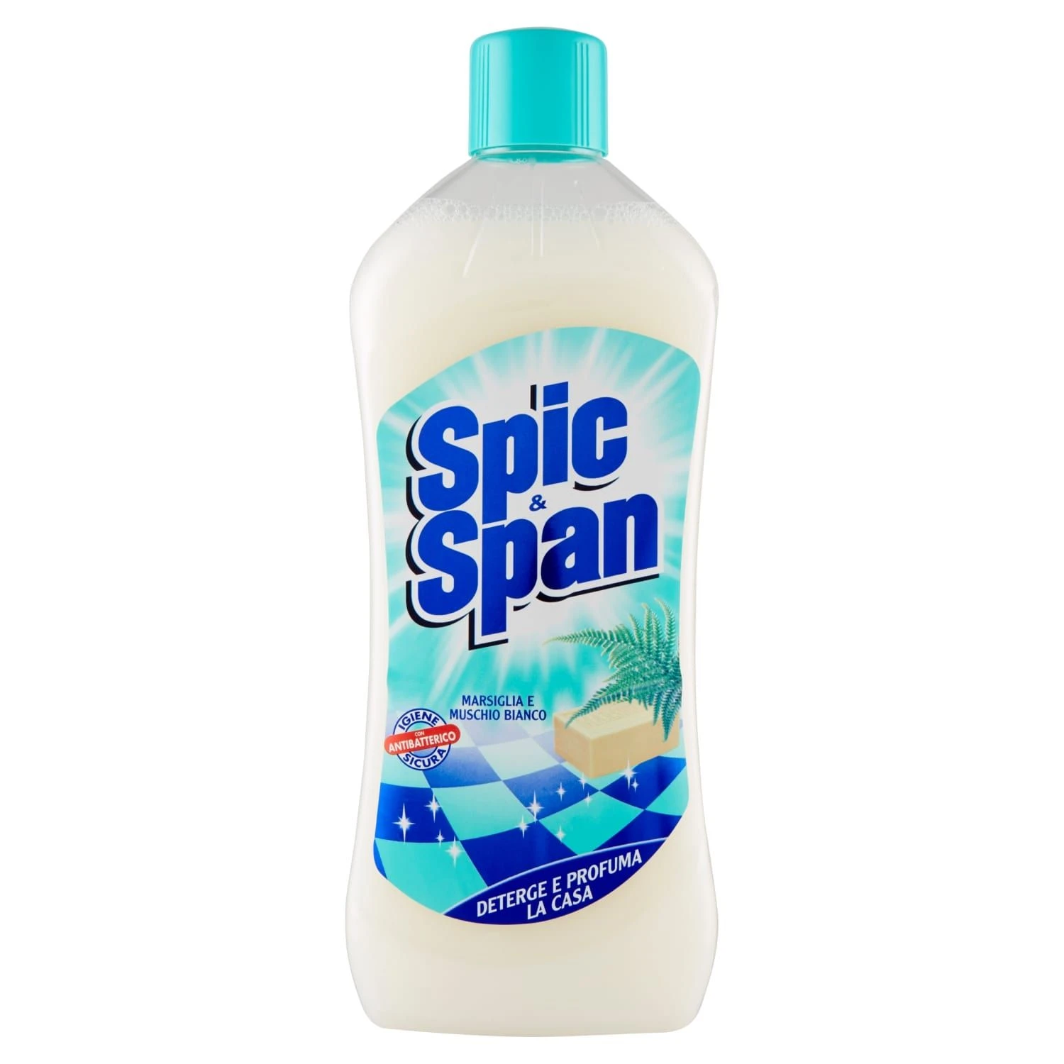 SPIC & SPAN PAVIMENTI MARSIGLIA E MUSCHIO BIANCO 1 LITRO