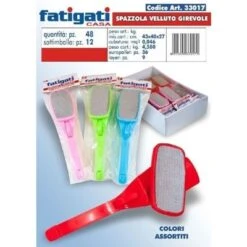 SPAZZOLA GIREVOLE COLORATA