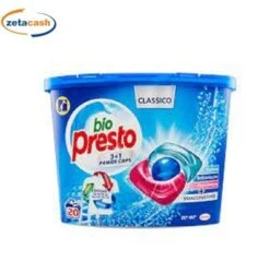 BIO PRESTO POWER CAPS 20 LAVAGGI 20X12 GR CLASSICO