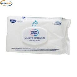 MISTER BABY SALVIETTINE DETERGENTI 72 PEZZI