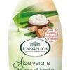 L'ANGELICA BAGNODOCCIA CON ALOE VERA E BURRO DI KARITE' 500ML
