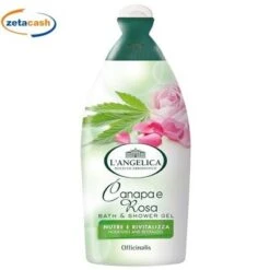 BAGNO DOCCIA L ANGELICA CANAPA E ROSA 450 ML