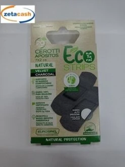 CONF 20 CEROTTI ECO 7X2 CLASSICI NERI BAMBOO