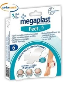 PATCH COSMETICI 6 PEZZI PER TALLONI SCREPOLATI MEGAPLAST