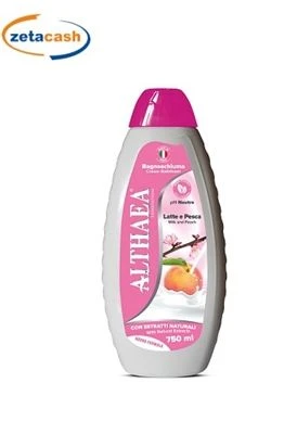 BAGNOSCHIUMA CREMOSO LATTE E PESCA 750 ML ALTHAEA