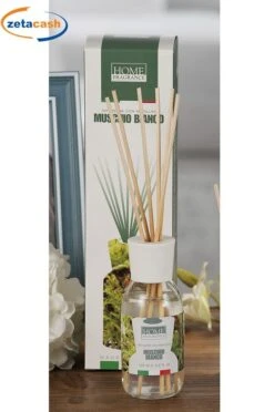 DIFFUSORE DI FRAGRANZA CON MIDOLLINI MUSCHIO BIANCO