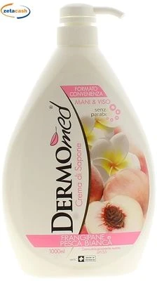 CREMA DI SAPONE FRANGIPANE E PESCA 1000 ML