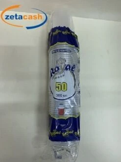 BICCHIERI IN PLASTICA 50 PEZZI 300CC