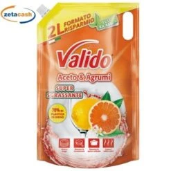 VALIDO LAVAPIATTI ACETO E AGRUMI 2 LITRI