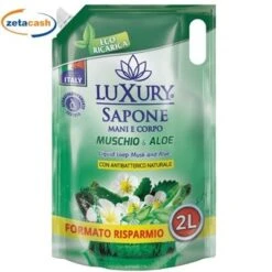 LUXURY SAPONE MUSCHIO E ALOE 2 LITRI