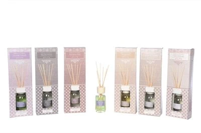 DIFFUSORE DI FRAGRANZA CON BASTONCINI IN COTONE 125 ML