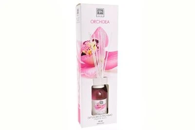 DIFFUSORE DI ESSENZA ORCHIDEA CON BACCHETTI 125 ML