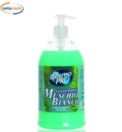 SAPONE LIQUIDO PER MANI MUSCHIO BIANCO 1 LITRO