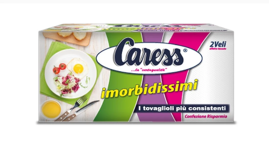 TOVAGLIOLI BIANCHI CARESS 2 VELI