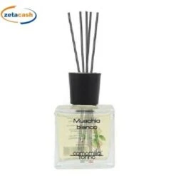 DIFFUSORE AMBIENTI CUBO ALTO 500ML MUSCHIO BIANCO