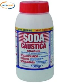 SODA CAUSTICA IN SCAGLIE 1000GR