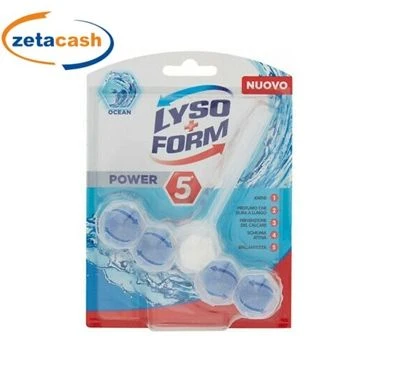 TAVOLETTA WC CON PROFUMAZIONE OCEANO 5 IN 1 LYSOFORM